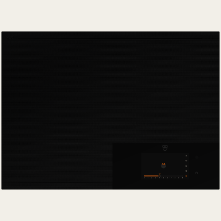 V-ZUG CookTop V6000 i705 FullFlex, Norme largeur 70 cm, DualDesign, Noir