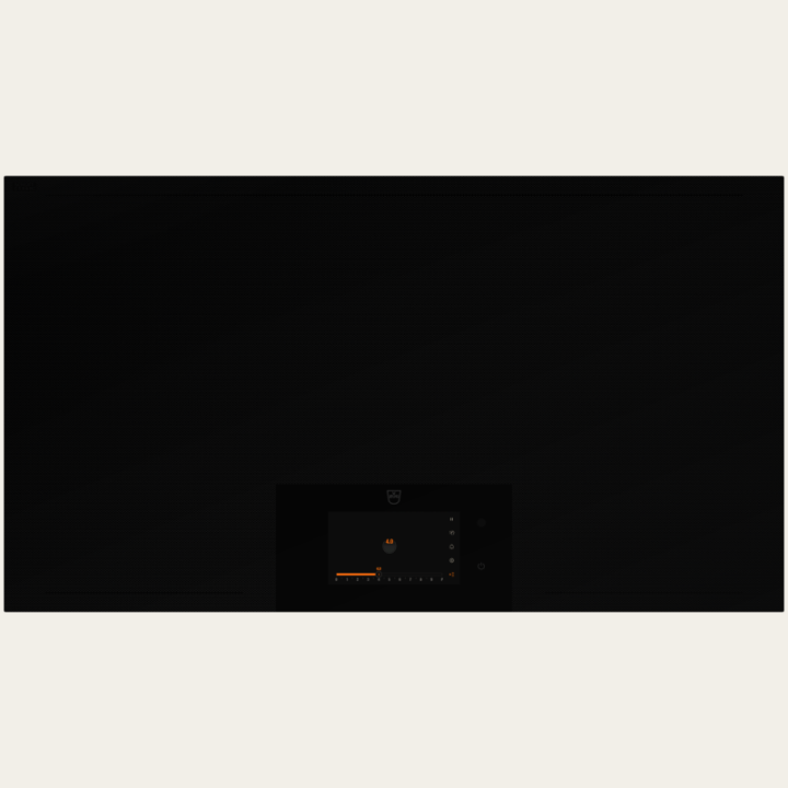 V-ZUG CookTop V6000 i906 FullFlex, Norme largeur 90 cm, DualDesign, Noir