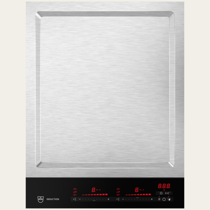 V-ZUG CookTop Teppan Yaki i40, Norme largeur 40 cm, DualDesign, BlackDesign