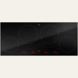 V-ZUG CookTop V4000 i904, Norme largeur 90 cm, DualDesign, BlackDesign