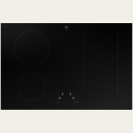 V-ZUG CookTop V2000 i804, Norme largeur 80 cm, DualDesign, BlackDesign