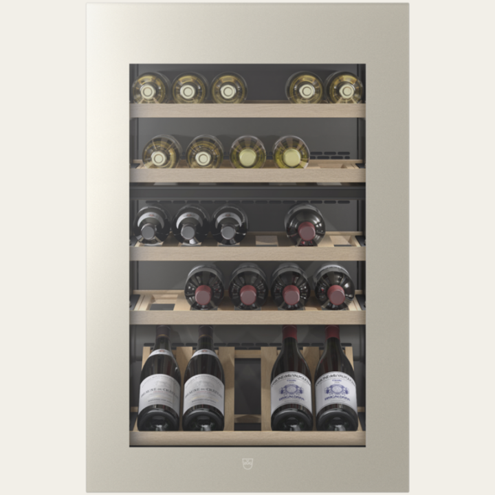 V-ZUG WineCooler V4000 90, Miroir Pearl, TouchOpen sans poignée, ch  droite