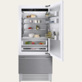 V-ZUG CombiCooler V6000 90 Supreme, Entièrement intégrable, ch  droite