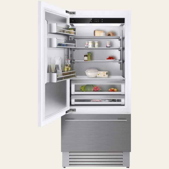 V-ZUG CombiCooler V6000 90 Supreme, Entièrement intégrable, ch  gauche