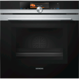 Siemens HN678G4S1F – Four combiné vapeur + micro-ondes pyrolyse avec sond