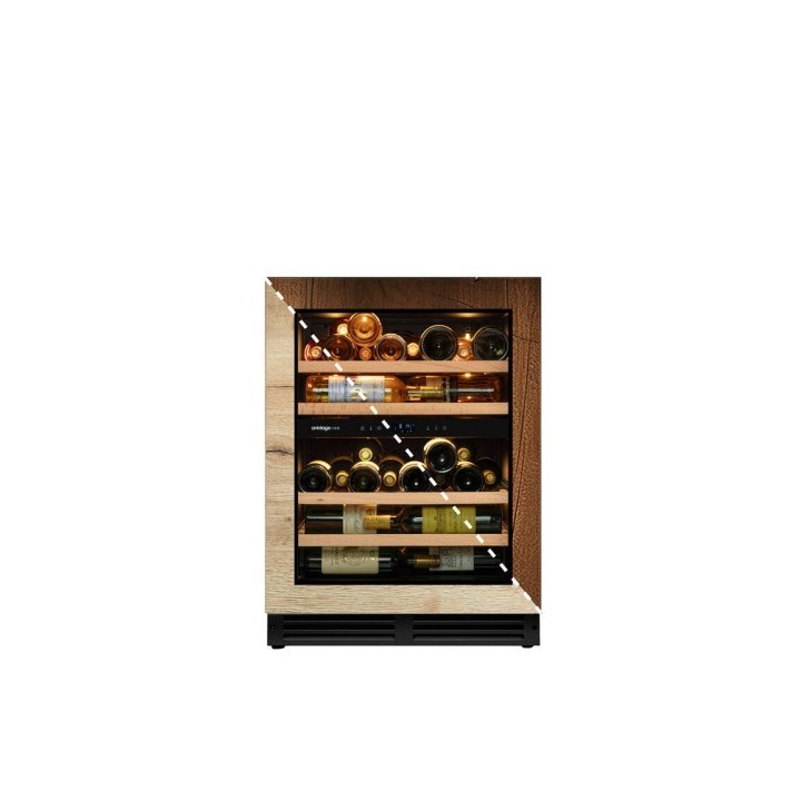 AVU50PANEL - Cave de service double zone - 47 bouteilles