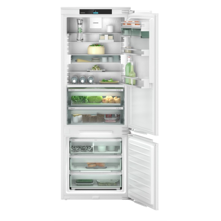 Combiné réf.-congel. encastr.avec BioFresh.NoFrost Liebherr ICBNbi 7663 Prime BioFresh NoFrost