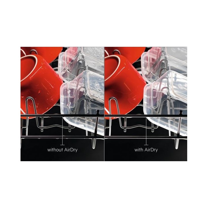 Lave-vaisselle silencieux Tout intégrable 60cm AEG FSE63657P