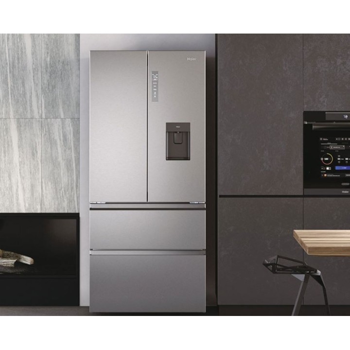 Promotion réfrigérateur Haier 80cm inox sans distributeur