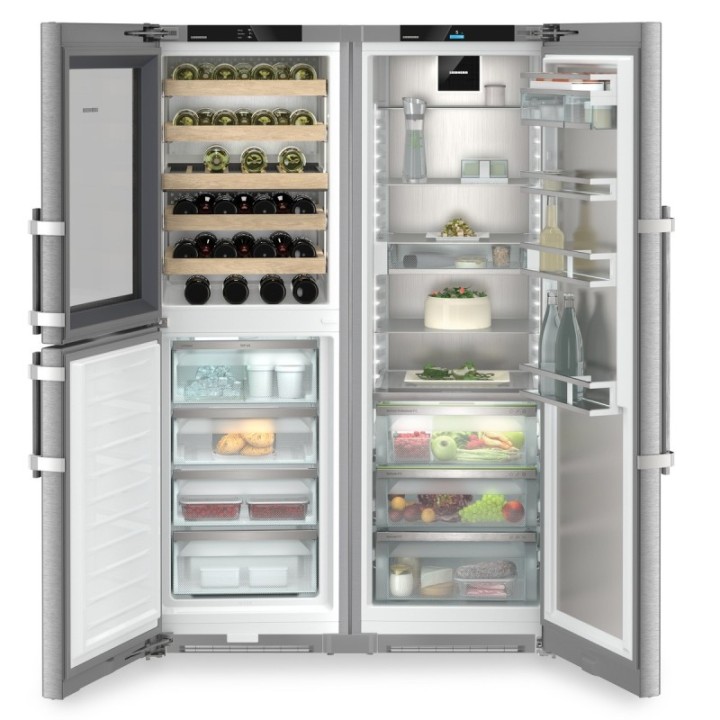 Side-by-Side avec compart. de mise en T° du vin Liebherr XRCst 5295 Peak BioFresh NoFrost