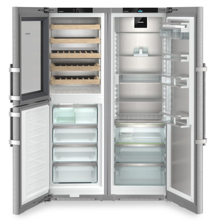 Side-by-Side avec compart. de mise en T° du vin Liebherr XRCst 5295 Peak BioFresh NoFrost vue 2