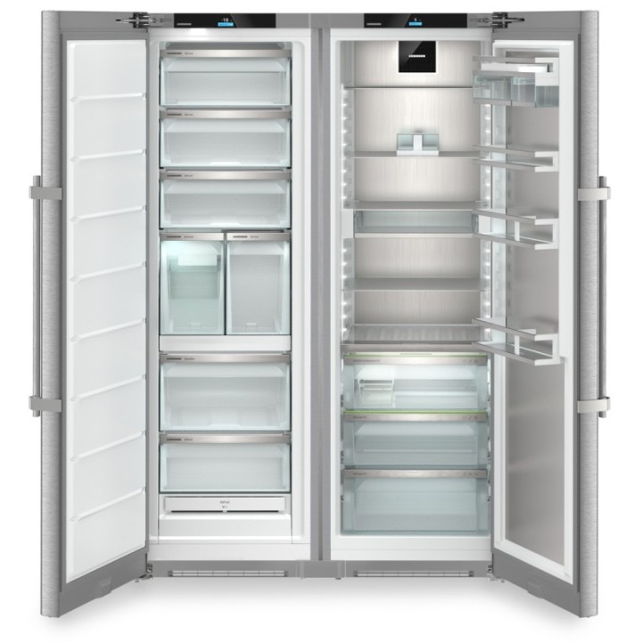 Combiné Side-by-Side Liebherr XRFst 5295 Peak BioFresh NoFrost vue 2