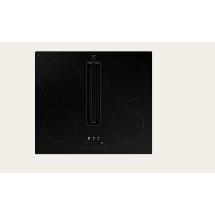 V-ZUG CombiCookTop V2000 i604, Norme largeur 60 cm, DualDesign, BlackDesignMatte