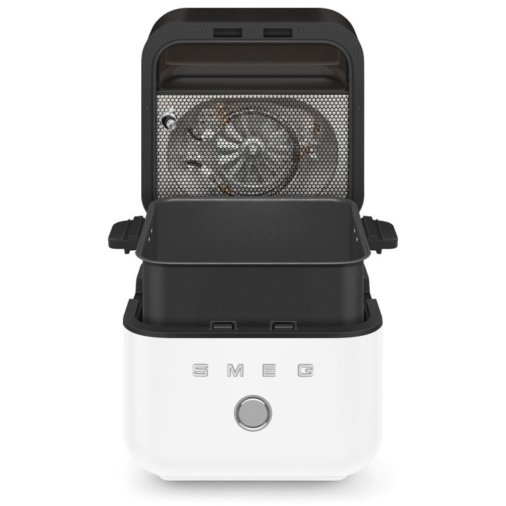 Airfryer Smeg deco avec vitre et plat ceramique