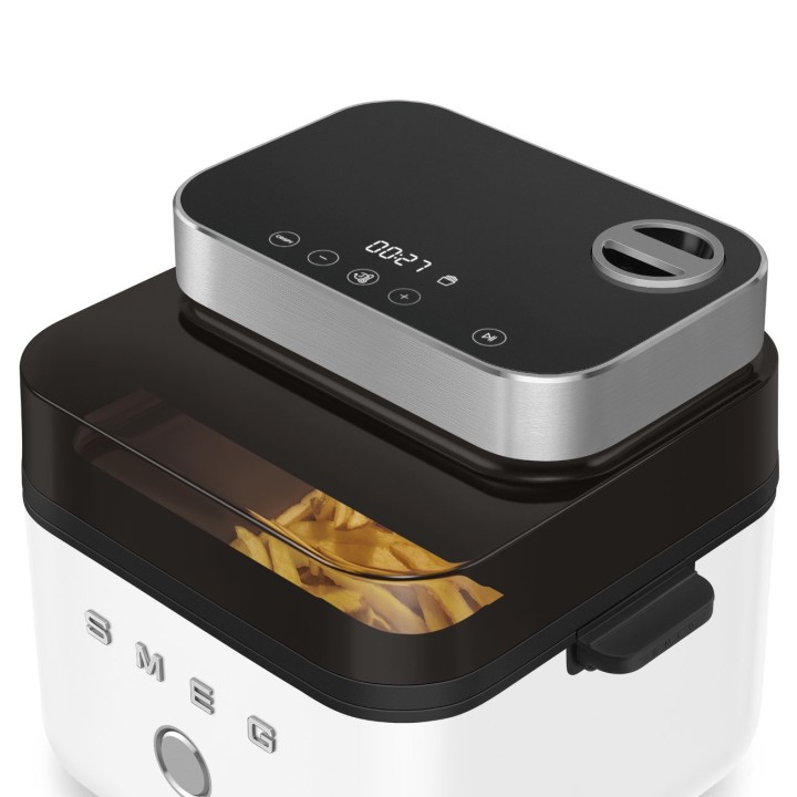 Airfryer Smeg deco AFC01WHMEU avec vitre