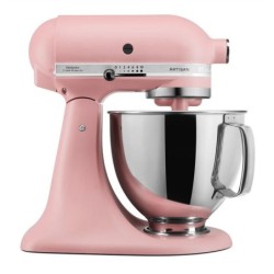 Robot "ARTISAN" 4,8.L KitchenAid ROSE POUDRE avec accessoires inox