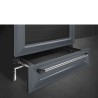 Piano de cuisson four 90 cm Smeg gris ardoise