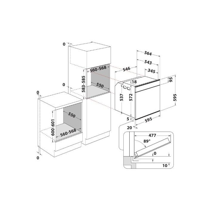 Multifonction Pyrolyse AKZM 8670 IX de Whirlpool