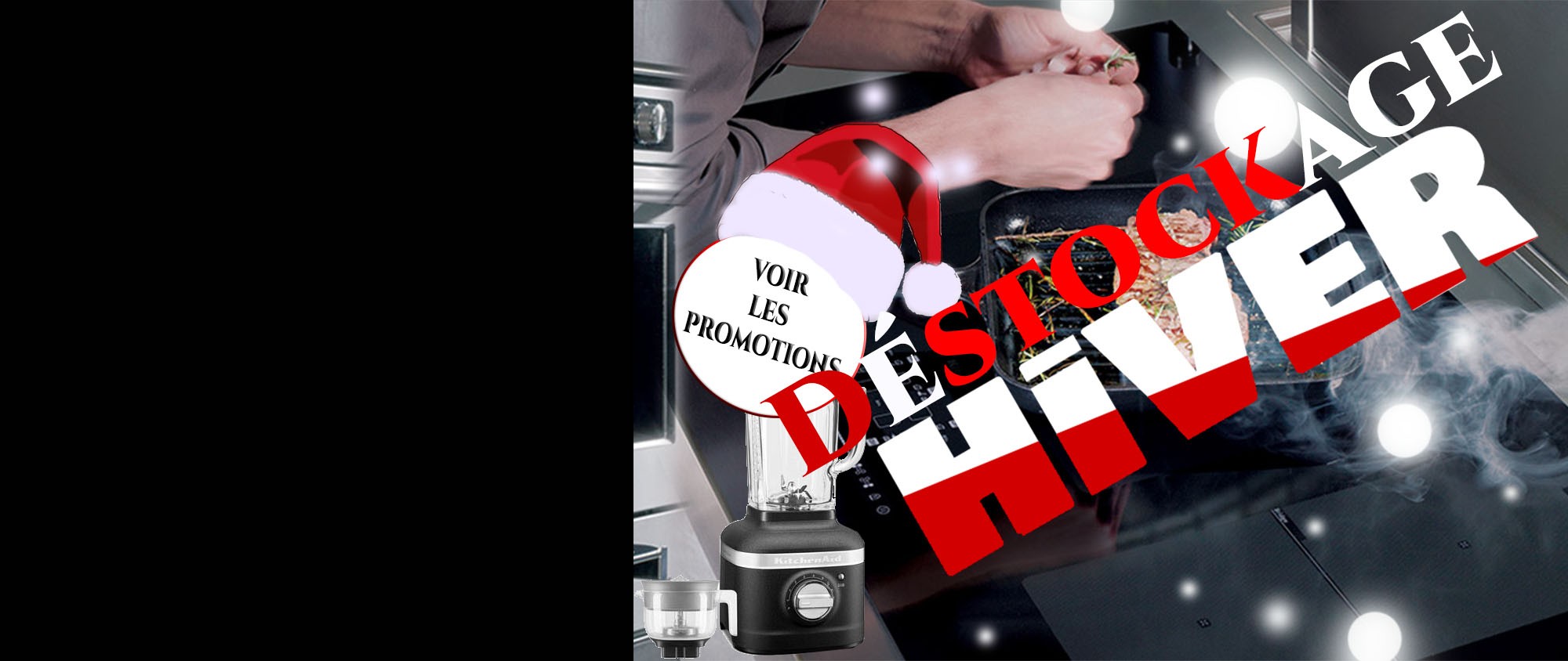 à partir de -10% et Jusqu'à -40% sur l'électroménager encastrable