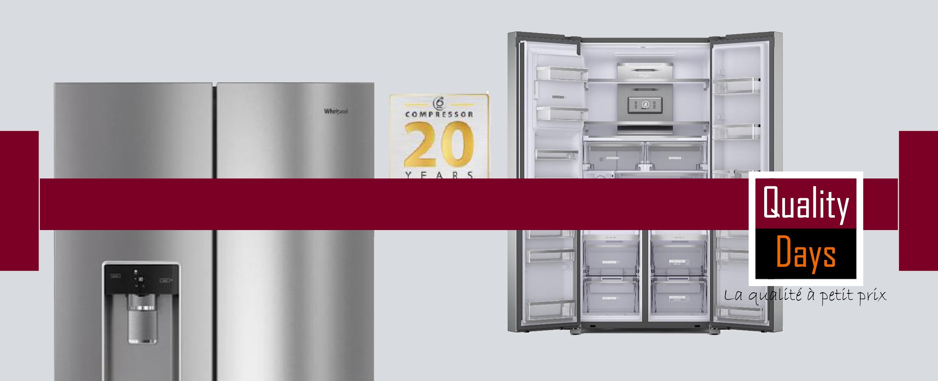 Réfrigérateurs américains en promotion